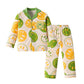 Little Surprise Box, Smilie Print Soft Cotton Kids Nightsuit67Y Cream