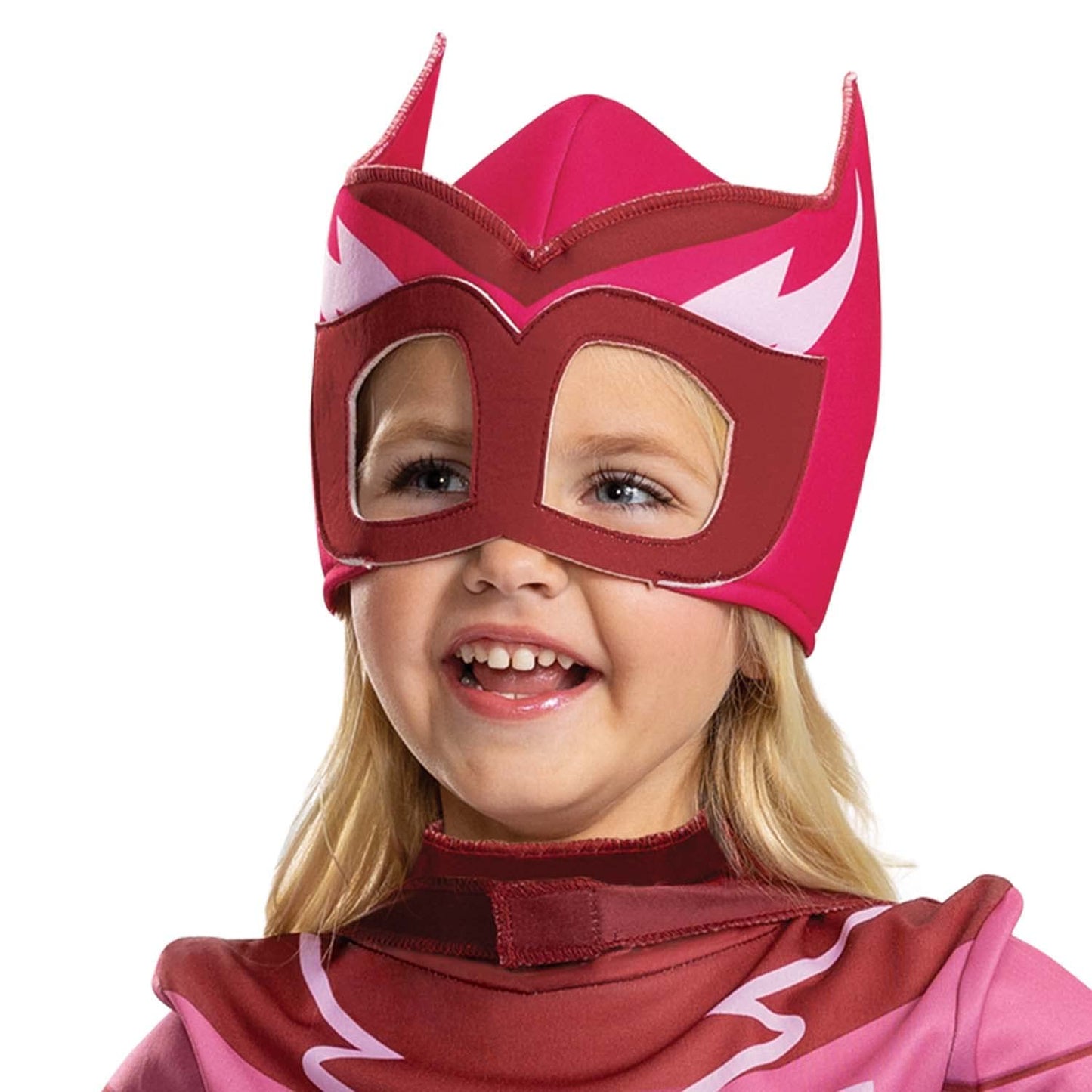 Disguise Owlette Costume For Kids, Official Pj Masks Megasuit Costume Jumpsuit And Mask, Toddler Size Large (4-6X)