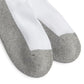 Jefferies Socks, Llc Unisex-Baby Newborn 6 Pack Seamless Sport Half Cushion Low Cut Socks, White/Grey, 1-3 Months
