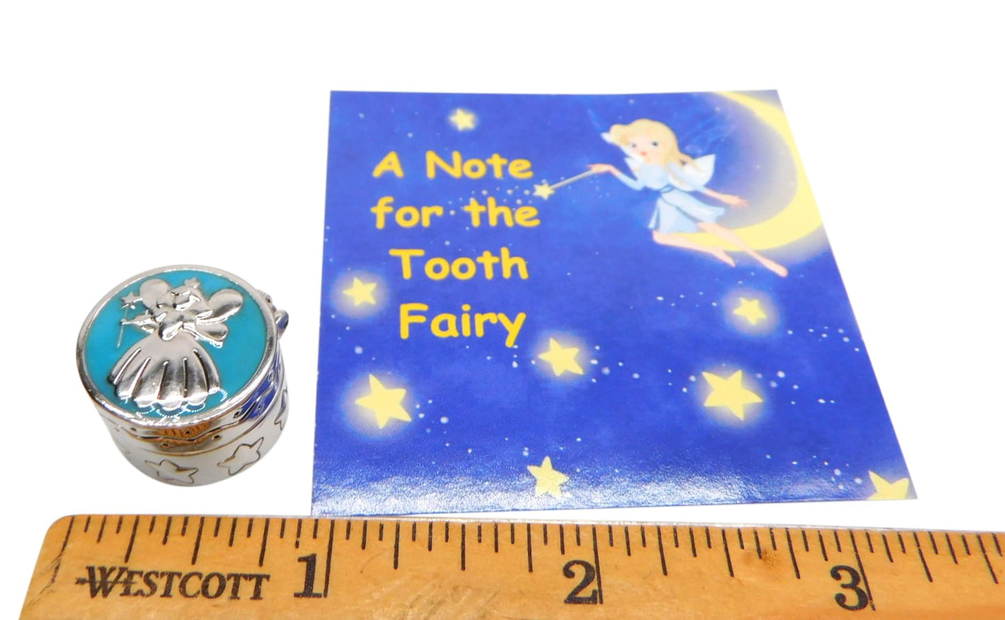 Westmon Works Tooth Fairy Metal Box And Story Card Set
