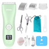 Zuxify Baby Hair Clippers, Quiet Professional Hair Clippers For Kids, Hair Cutting Kits With Lcd Display, Safe Ceramic Blades, W