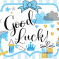 Diaper Raffle Tickets - It'S A Boy - Set Of 50 Double-Sided Raffle Cards - Blank Baby Shower Stationery - Fun And Colorful Baby
