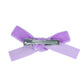 Cute 3.2' Purple Assorted Velvet Bow Hair Clips For Baby Girls, Toddlers, Kids, And Teens - 2 Pack