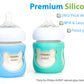 Silicone Baby Bottle Sleeves For Philips Avent Bottles, Anti Breakage Baby Bottle Holder For Avent Natural Glass Baby Bottles, C