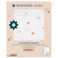 Nintarababy Everyday Blanket  Organic Cotton Muslin Baby Blanket, MediumWeight & Breathable, Soft For Newborns & Infants, Baby