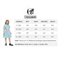 Cr Rolecos The Grady Twins Costume For Kids Girls Blue Creepy Sister Scary Doll Dress Halloween Party A150