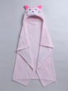 Mee Mee Ultra Soft Hooded Baby Blanket for Newborns | Adorable Bear Ear Hood, Warm Flannel Microfiber Wrap for Babies | Cozy Sle