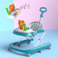 Lifelong Cuppy Baby Walker 3 In 1 For 618 M | Stride Walker | 3 Height Adjustable Design With Parental Handle, Detachable Music