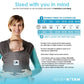 Breeze Baby Ktan Baby Carrier, #1 Easy Pre-Wrapped Baby Sling Gift | Breathable 100% Cotton Mesh | Hands Free Wrap for Infants