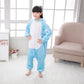 Wafunne Kids Rabbit Costume Cosplay Halloween Easter Animal Onesie For Boys Girls Child Blue Bunny S
