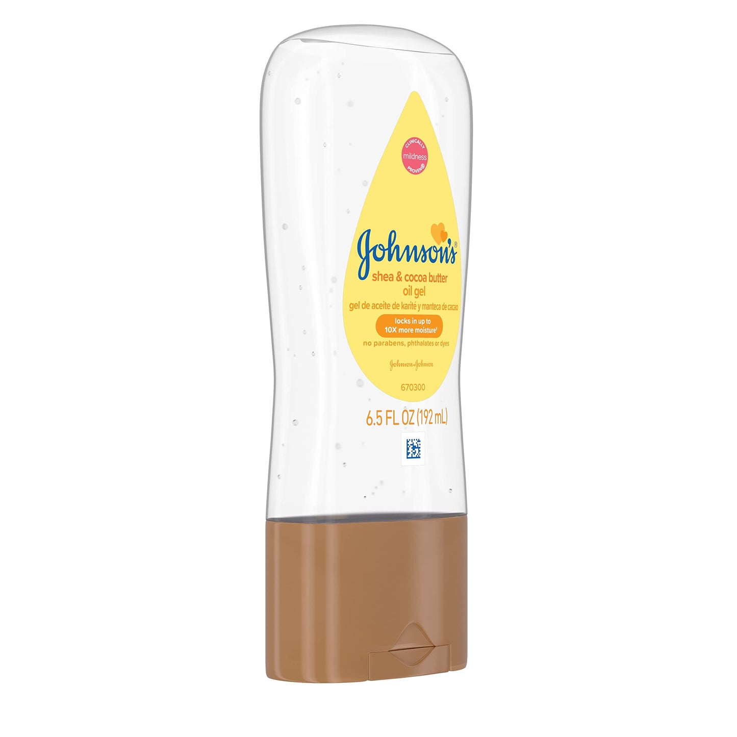 Johnson'S Baby Oil Gel Enriched With Shea And Cocoa Butter, Great For Baby Massage, 6.5 Fl. Oz, Pack Of 6 (Packaging May Vary)