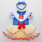 Myrisam Snow White Princess Costumes For Baby Girls Birthday Romper Tutu Dress W/Headband Halloween Outfits