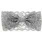 Koolgil Baby Girl'S Elegant Lace Bow Knot Headband Children'S Rhinestone Pearl Lace Headband For Birthday Party Photography (Gre
