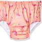 i Play Girls Reusable Absorbent Baby Swim Diapers Coral Flamingos 6 Months