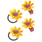 Baby Sunflower Hair Clip Pin Sunflower Barrettes Pin Baby Sunflower Alligator Clips Bbg53 (Set-A)