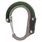 Gear Aid Heroclip Carabiner Clip And Hook (Small) For Purse, Stroller, And Backpack, Forest Green