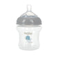 Nuby 3-Pack Infant Feeding Bottles With Slow Flow Breast Size Silicone Nipple: 0+ Months, 6Oz, 3 Pack Set: Delicate Whale, Jelly