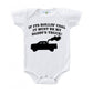 Snappy Suits My Daddy'S Rollin Coal Diesel Truck Short Sleeve Baby Creeper 1Z Infant Suit Romper (3-6 Months, Black)