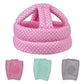 Toraso Baby Helmet & Baby Knee Pads For Crawling,Infant Helmet & Walking Baby Helmet,For Age 6-36 Months,Pink Dots(A)