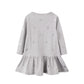 Girl Unicorn Dress Long Sleeve Winter Clothes Cotton Casual Christmas Playwear Basic Outfits Grey Dresses Size 7