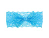 Koolgil Baby Girl'S Elegant Lace Bow Knot Headband Children'S Rhinestone Pearl Lace Headband For Birthday Party Photography (Blu