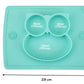 Qshare Toddler Plate, Portable Baby Plate For Toddlers And Kids, Bpa-Free Strong Suction Plates For Toddlers, Dishwasher And Mic