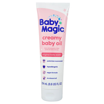 Baby Magic Creamy Baby Oil, 8.6 Oz