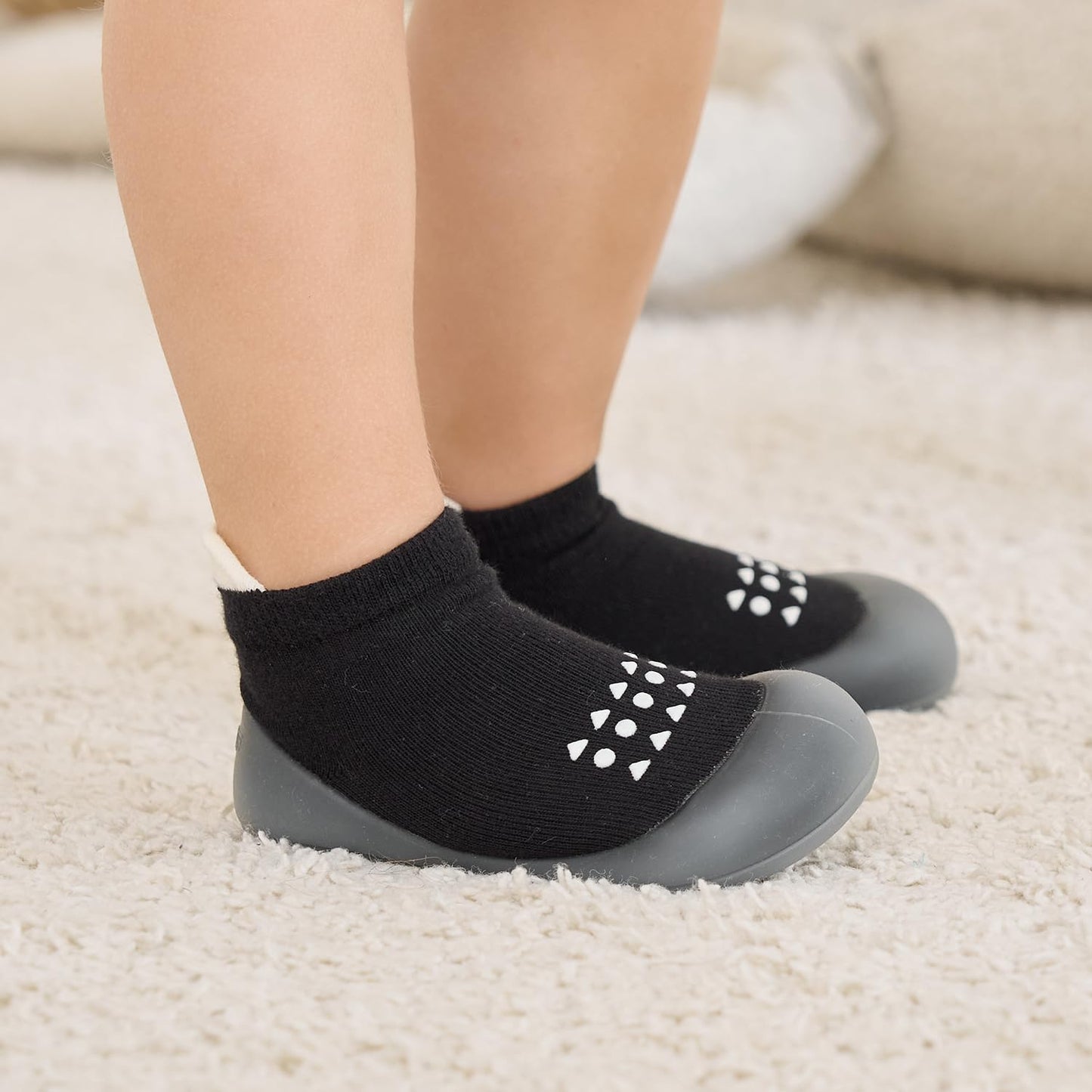Bearbay Baby Sock Shoes Baby Walking Shoes Infant Non-Slip Breathable Slippers With Soft Rubber Sole Baby Boys Girls Sneakers Bl