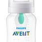 Philips Avent Anti-Colic Baby Bottle With Airfree Vent, 9Oz, Scy703/91, 1Pk, Clear, Scy703/91