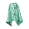 CALANDIS Toddlers Bathrobe with Hood Lightweight Sleep Suit Breathable Kids Bath Towel Green | Towels & Washcloths | Bathing & G