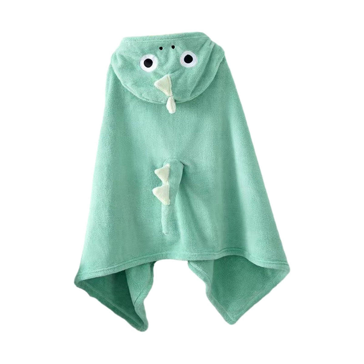 CALANDIS Toddlers Bathrobe with Hood Lightweight Sleep Suit Breathable Kids Bath Towel Green | Towels & Washcloths | Bathing & G