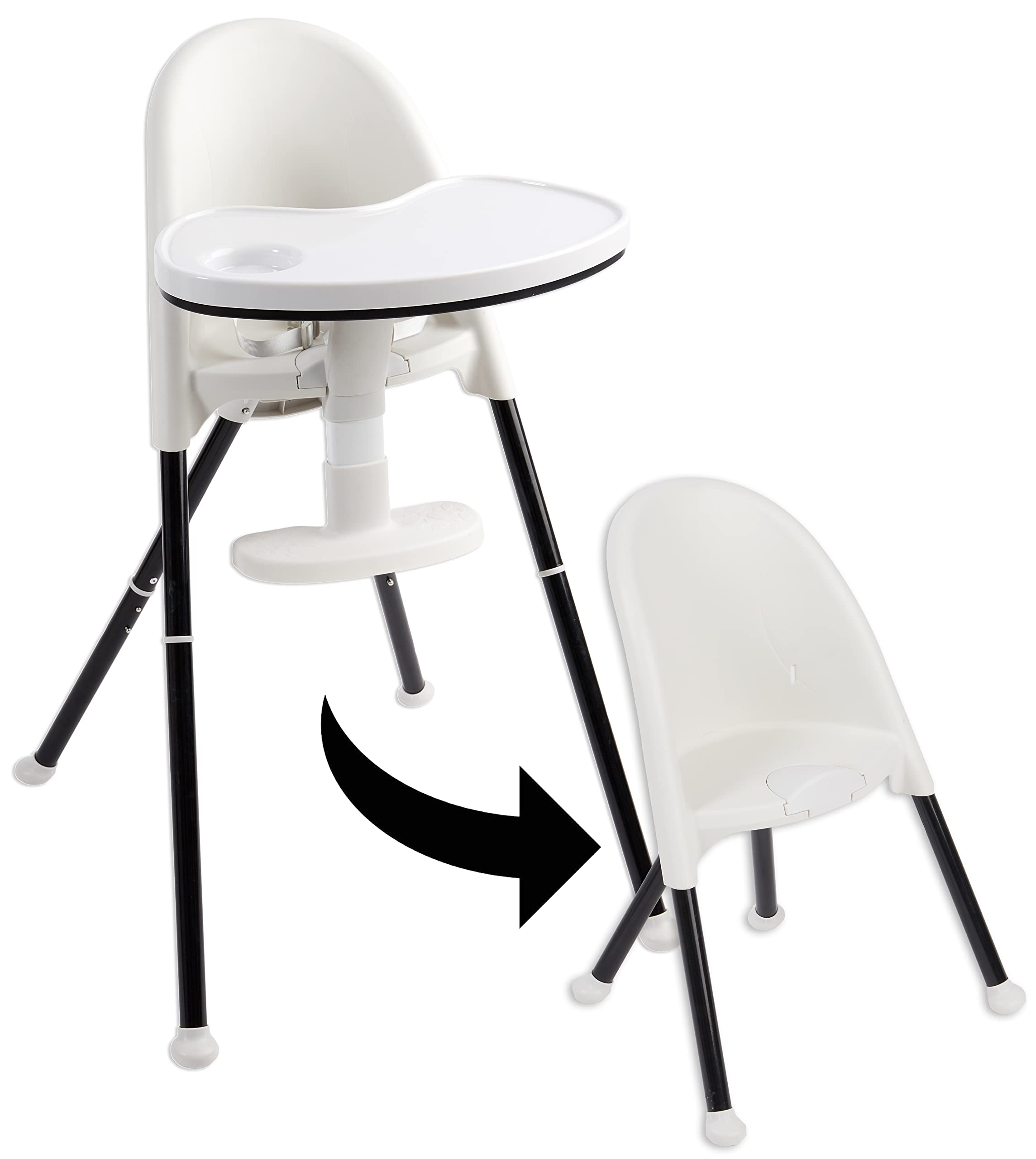 Primo Cozy Tot Deluxe Convertible Folding High Chair & Toddler Chair - – Cutebab WBCBBB07J5MGZ3J