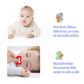 Robbear 4-Pack Funny Baby Pacifier, Cute Kiss Lips Mustache Binkies, Vampire Binky Skulls Halloween Pacifiers For Babies 0-36 Mo