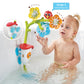 Yookidoo Baby Bath Mobile - Spinning Flowers And Swiveling Fountain For Newborn And Toddler Bath Time Sensory Development (Tub N