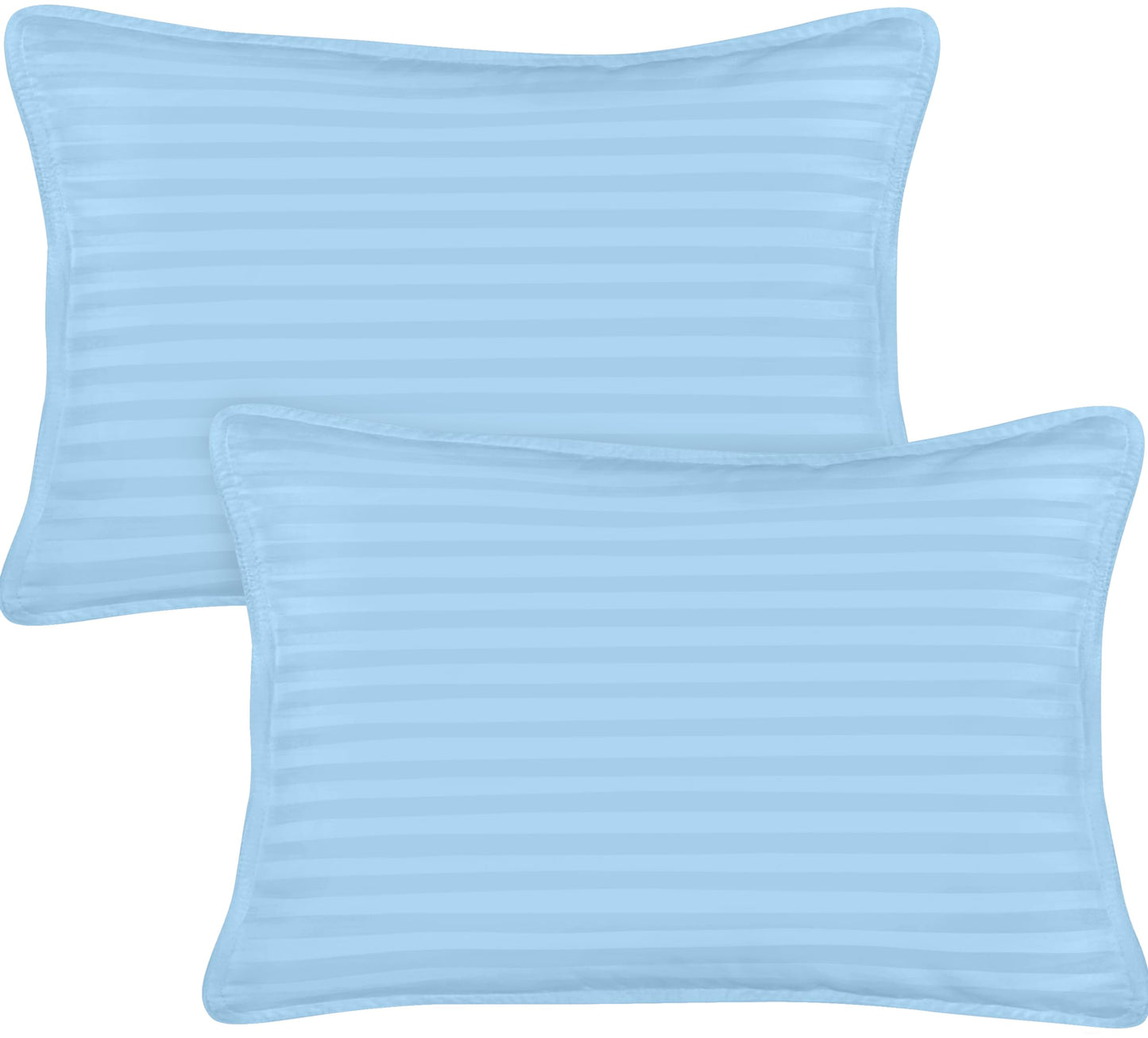 Utopia Bedding Toddler Pillow (Light Blue, 2 Pack) 13X18 Pillows For Sleeping, Soft And Breathable Cotton Blend Shell, Small Kid