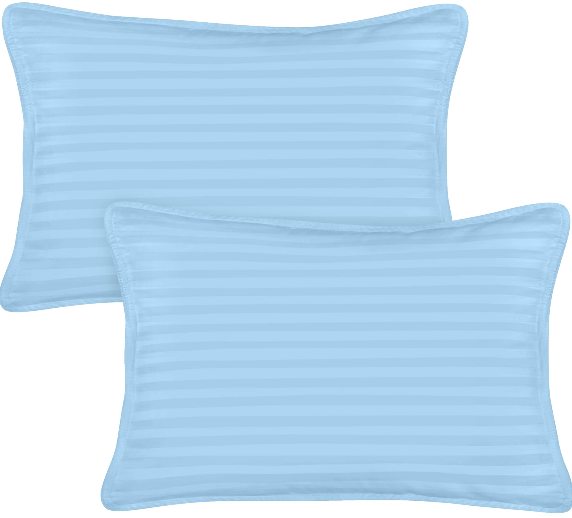 Utopia Bedding Toddler Pillow (Light Blue, 2 Pack) 13X18 Pillows For Sleeping, Soft And Breathable Cotton Blend Shell, Small Kid