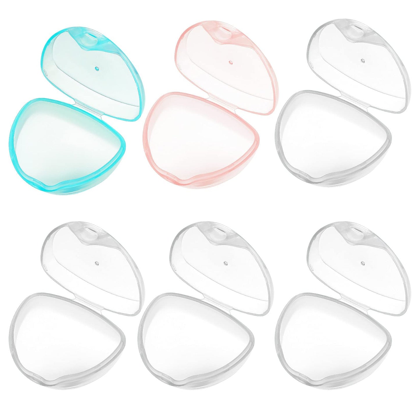 Pacifier Case, 6 Pcs Pacifier Holder Cases, Pacifier Box, Baby Pacifier Case Holder Container Boxes For Pacifier Accessories, Pa