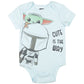 Star Wars The Child Darth Vader Stormtrooper Bb-8 Newborn Baby Boys 5 Pack Bodysuits Multicolor 6-9 Months