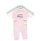 Hudson Baby Unisex Baby Cotton Coveralls, Girl-Mommy, 0-3 Months