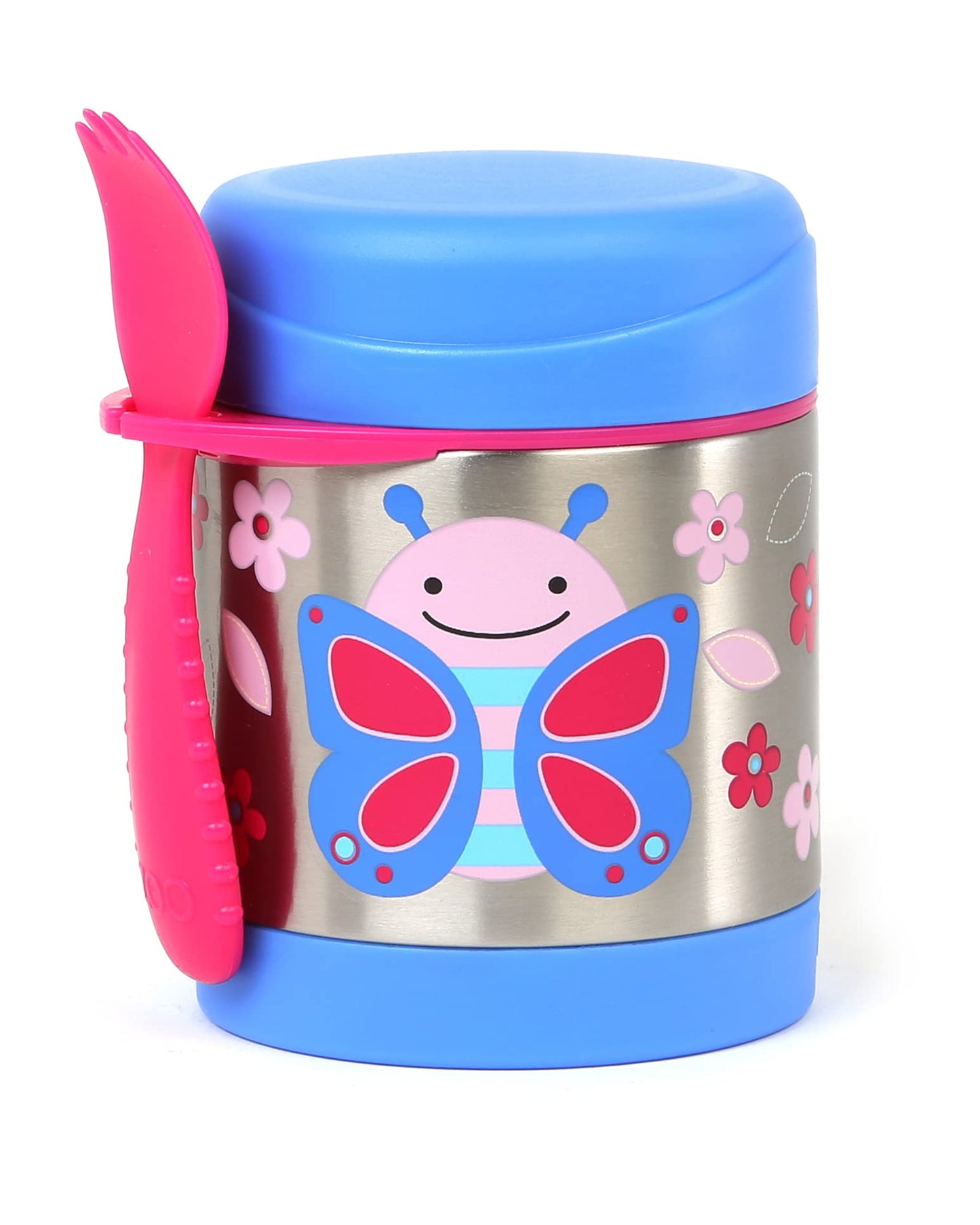 Skip Hop Insulated Baby Food Jar, Zoo, Butterfly