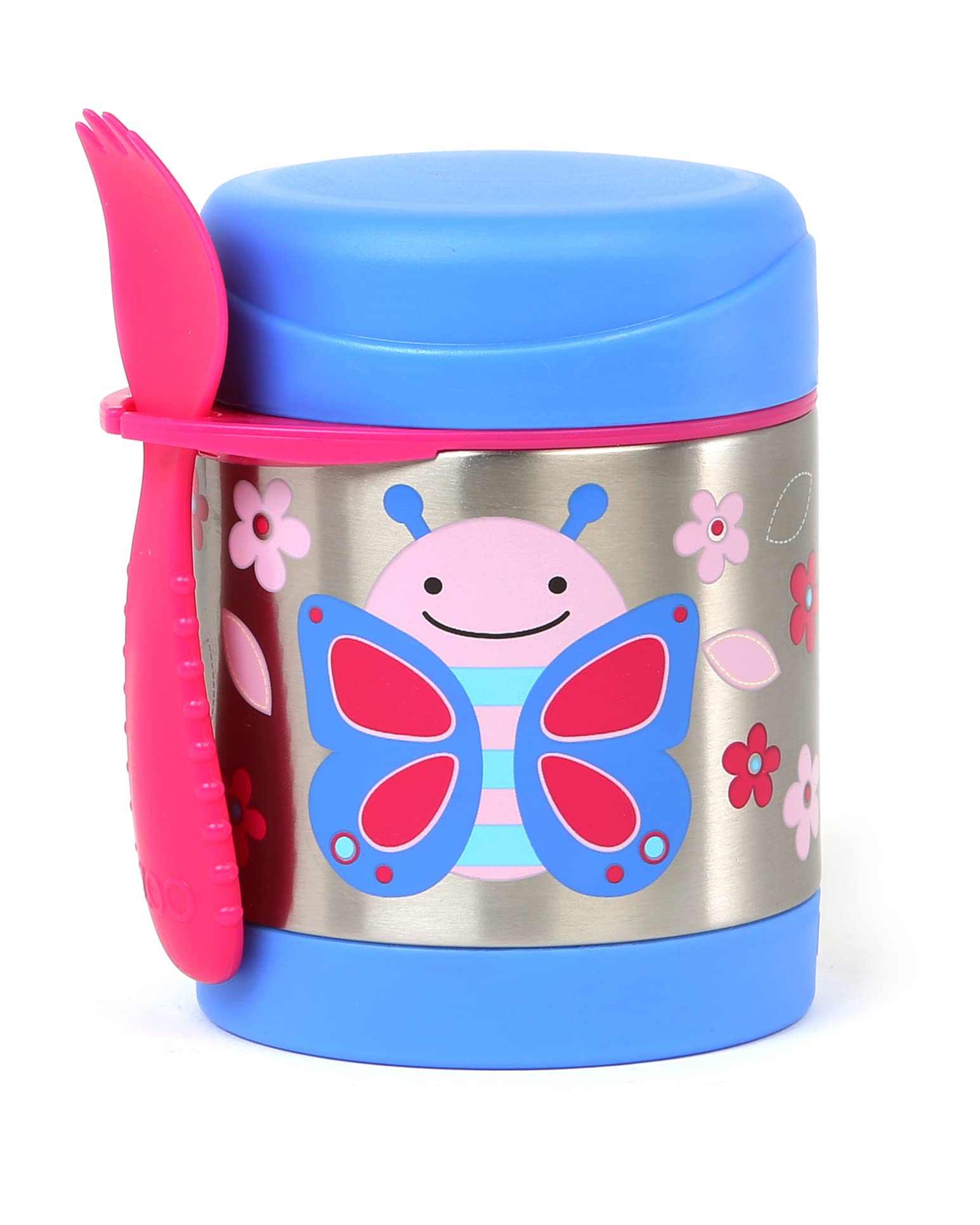 Skip Hop Insulated Baby Food Jar, Zoo, Butterfly