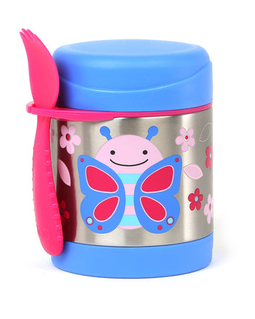 Skip Hop Insulated Baby Food Jar, Zoo, Butterfly