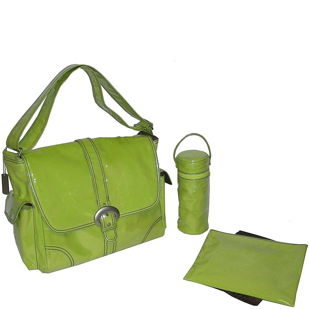 Kalencom Laminated Buckle Bag, Kiwi Corduroy