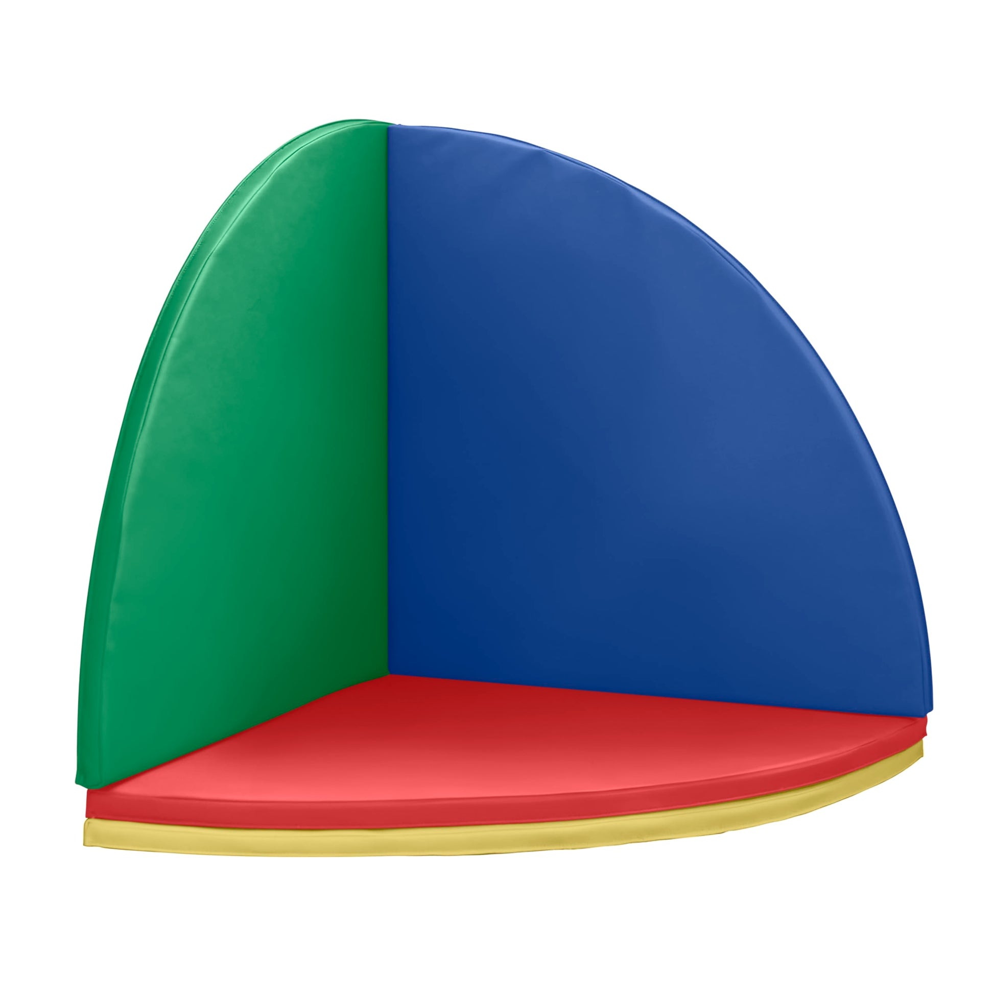 Ecr4Kids Softzone All-Around Activity Mat, Reading Nook, Assorted, 4-Piece