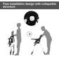 Infans High Chair For Babies & Toddlers, Foldable Highchair With Multiple Adjustable Backrest, Footrest And Seat Height, Removab