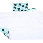 Sigzagor Baby Diaper Changing Mat Pad Foldable Waterproof 30inx18.5in (Hedgehog)