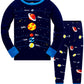 Popshion Boys Planet Pajamas 100% Cotton Pjs Toddler 2 Piece Long Sleeve Sleepwear Kids Clothes Set Space Shirt 10T