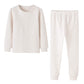 Enfants Ch  ris Winter Cotton Pajamas for Toddler Boy Girl Pajamas 4T Beige Stripes