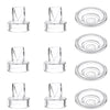 6pcs Duckbill Valves and 4pcs Silicone Diaphragm Compatible with Momcozy S12 Pro/S9 Pro Wearable Breast Pump Accessories,Mom Coz