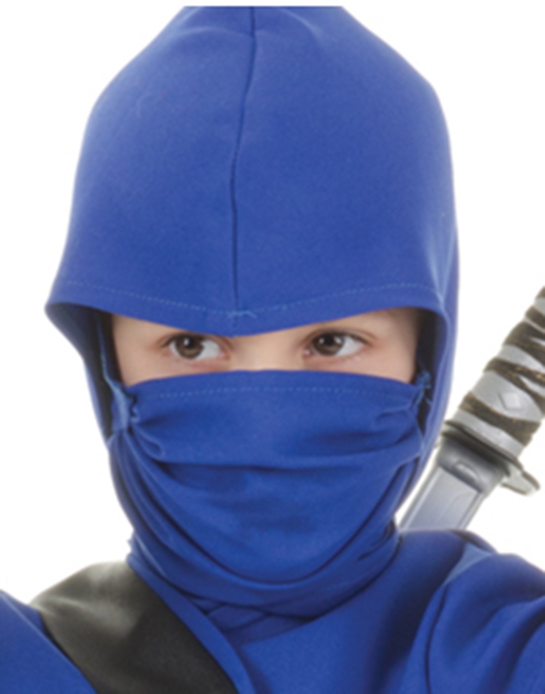 Underwraps Costumes Big Boy'S Children'S Blue Ninja Costume, Small 4-6 Childrens Costume, Blue, Small